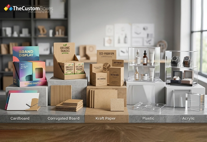 Common Materials Used in Display Boxes