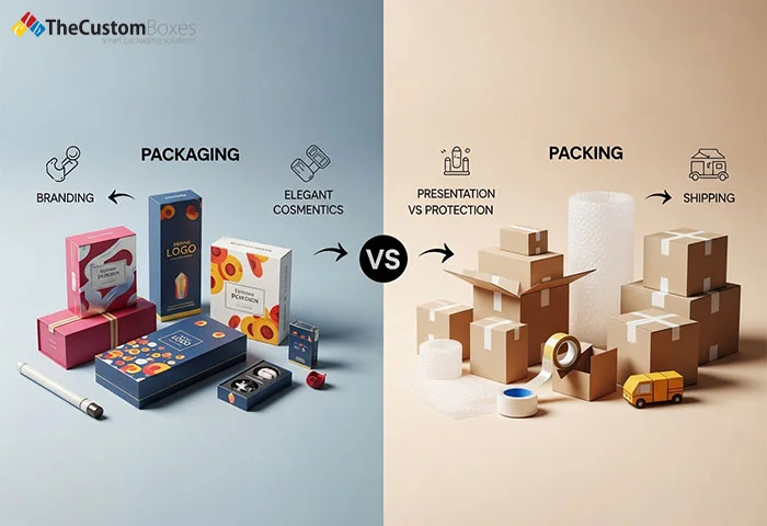 Difference Between Packaging And Packing