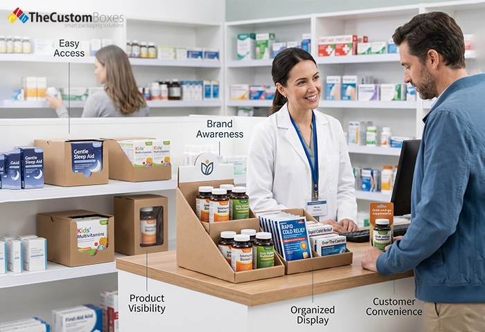 Pharmacies Also Use Display Boxes