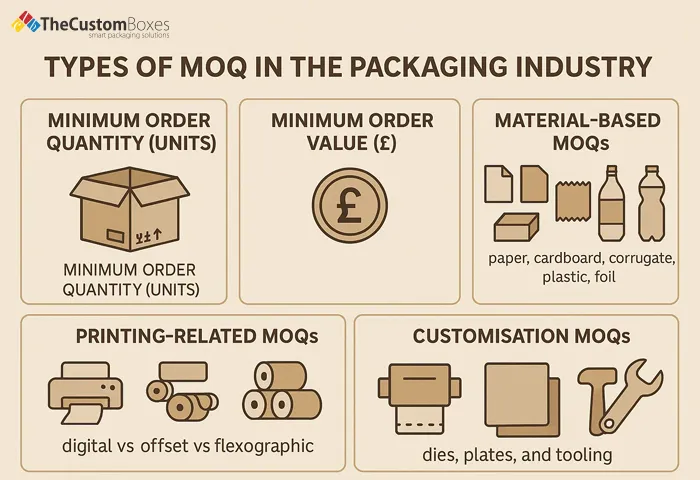 Types OF MOQ In The Packaging Industry