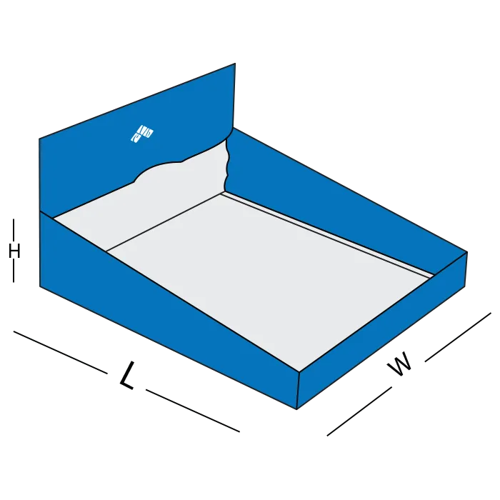 Double Wall Display Lid - Custom Printed Boxes